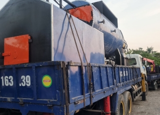 Alo xe cẩu hàng nặng lò hơi nặng > 60 tấn Alo xe cẩu hàng nặng lò hơi nặng > 60 tấn